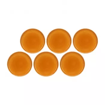 Vakariņu šķīvji Rose&Tulipani Arpeggio komplektā 6, katrs 25 cm