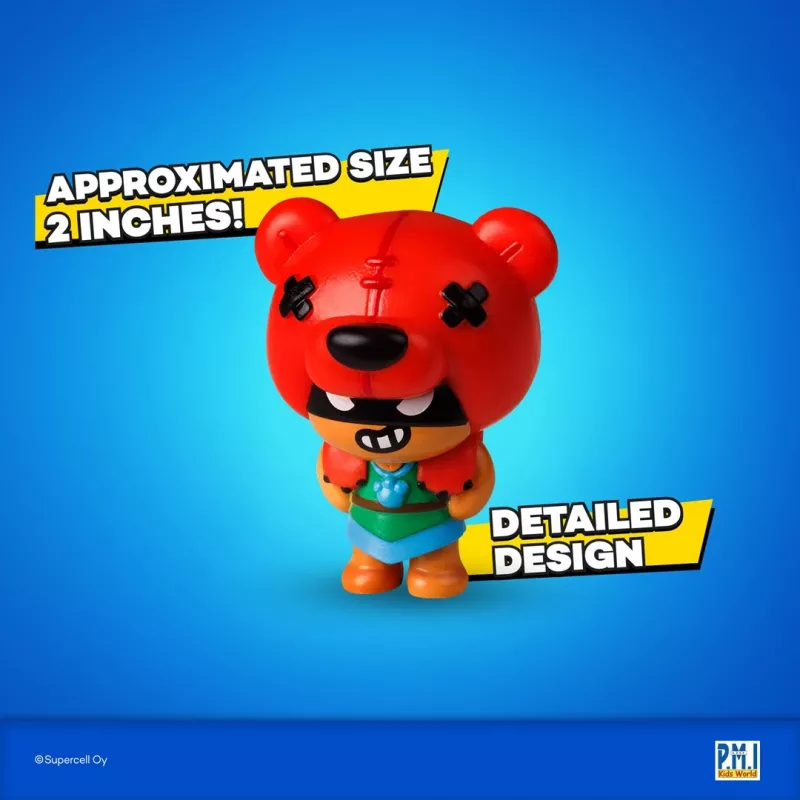 Brawl Stars S1 Figūras - 8 Gab. Deluxe Kastīte VER.B