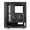 PC korpuss Thermaltake V150 TG Micro Tower melns