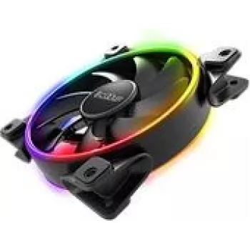 120mm korpusa ventilators PCCOOLER CORONA-RGB, 1000–2000 RPM, RGB apgaismojums