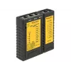 Tīkla kabeļu testeris DeLOCK 86107 melns dzeltens