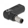 DeLOCK adapteris USB Type-C ligzda uz Dell 7.4 x 5.0 mm spraudnis 90° leņķī