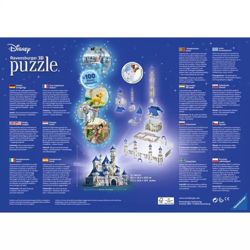 3D Puzzle Disney Schloss