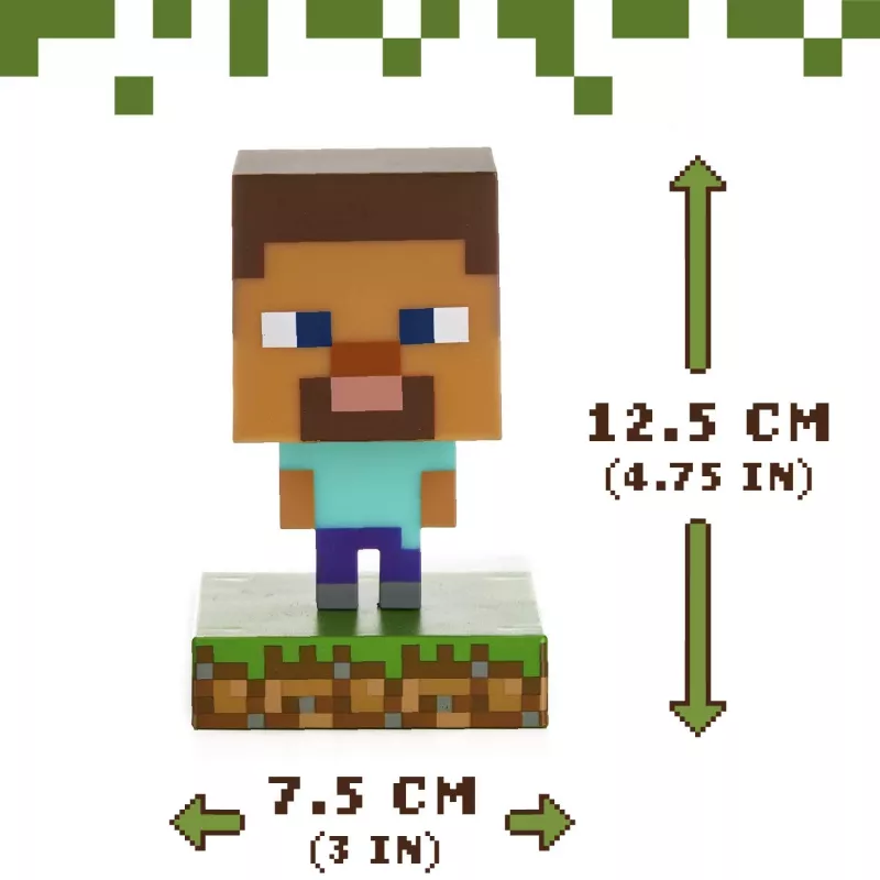 Paladone Minecraft Steve ikonu gaisma