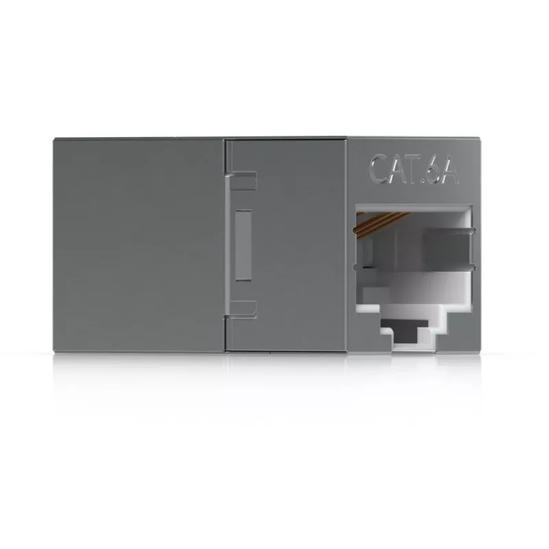 RJ45 starpsavienotājs UBIQUITI UACC-RJ45-COUPLER-C6A Compact — RJ45 Cat6A starpsavienojums
