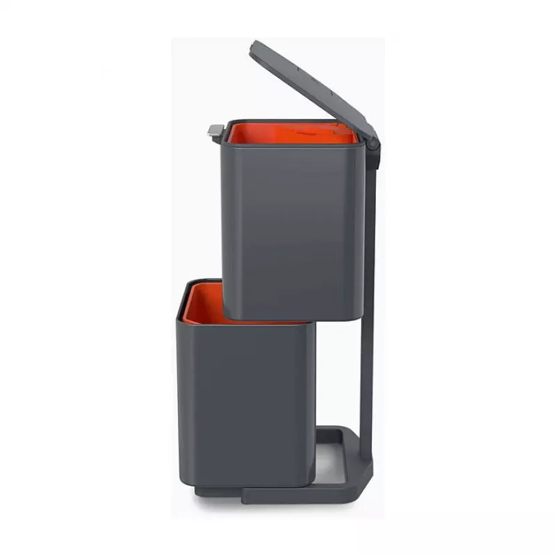 Joseph Joseph atkritumu tvertne Totem 40 l grafīta