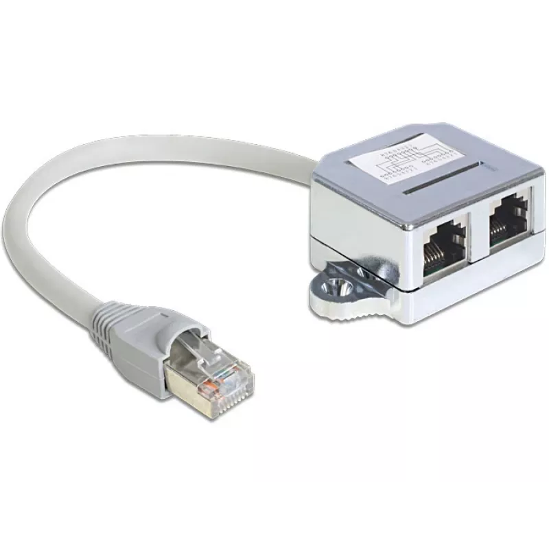 Tīkla kabelis DeLOCK 65441 RJ-45 0,15 m pelēks