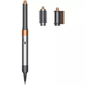 Multistyler Dyson Airwrap Origin Warm Copper Nickel — multistyler, 1300 W, 3 siltuma/ātruma iestatījumi, 360° pamatne, 2,675 m vads
