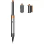 Multistyler Dyson Airwrap Origin Warm Copper Nickel — multistyler, 1300 W, 3 siltuma/ātruma iestatījumi, 360° pamatne, 2,675 m vads