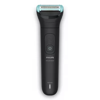 Ķermeņa trimmeris Philips 5000 series BG5480/15 — folijas skuveklis, bezvada litija baterija, mitrai un sausai lietošanai, melns