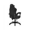 Spēļu krēsls huzaro Force 3.7 Carbon Melns — ergonomisks, regulējams augstums 107.5–116.5 cm, 5 riteņi, jostasvietas un kakla spilveni