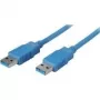 USB kabelis ShiverPeaks BS77033-1 USB 3.2 Gen 1 3 m Zils