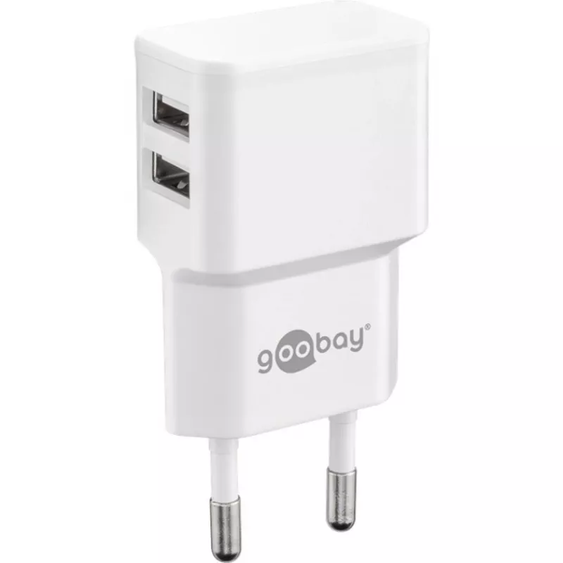 Goobay 44985 mobilā tālruņa kabelis balts