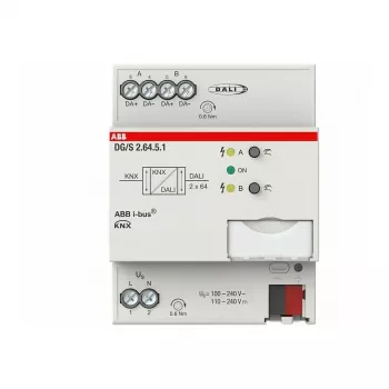 ABB Stotz S&J DALI-Gateway Premium, 2-virzienu, REG DG/S2.64.5.1 (2CDG110274R0011)