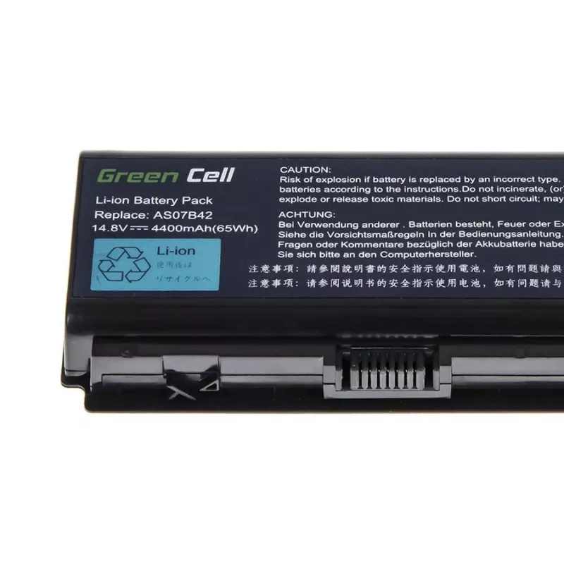 Green Cell priekš Acer Aspire 5930 7535 AS07B31 AS07B41 14.8V 4400mAh
