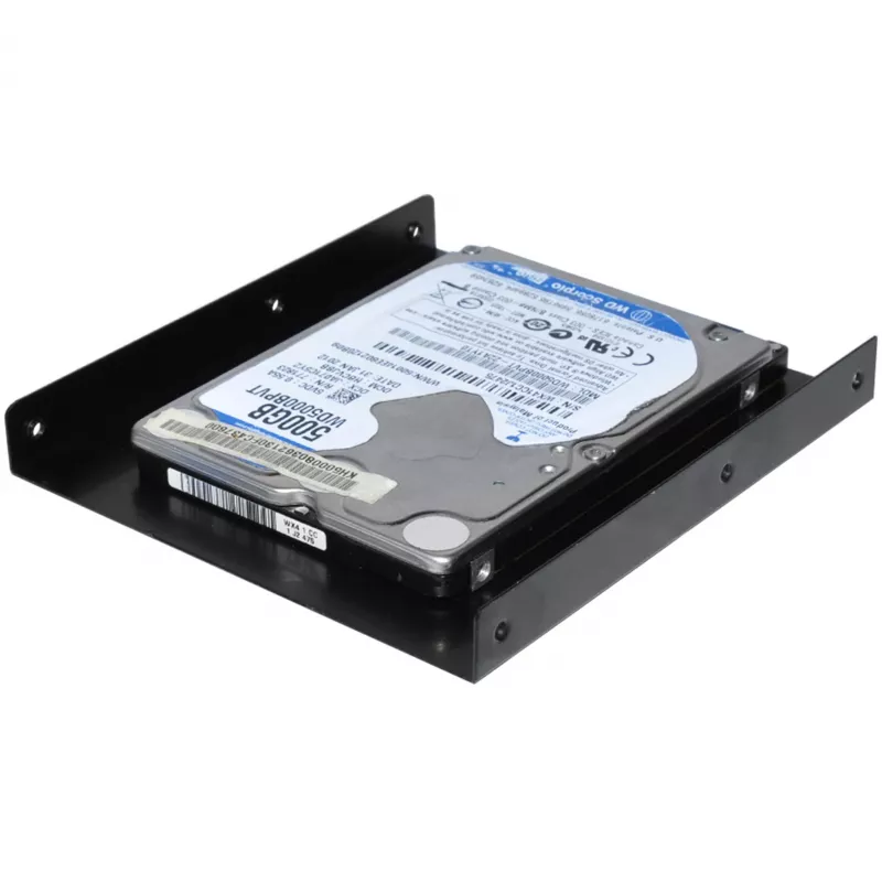 Montāžas rāmis ultron iekšējais 1x2.5 SSD/HDD metāla melns (377213)