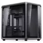 PC korpuss Jonsbo X400, Midi-Tower ATX, rūdīta stikla sānu panelis, pelēks