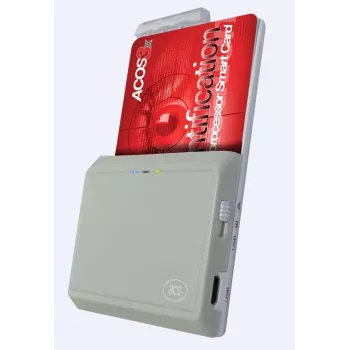 ACS ACR3901U viedkaršu lasītājs, akumulators, USB 2.0, balts (ACR3901U-S1ACSA)