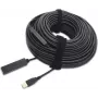 Value 12.99.1111 USB kabelis, melns
