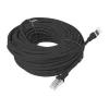 LANBERG Cat5e tīkla kabelis PCU5-10CC-1500-BK RJ-45 uz RJ-45 15 m Melns U/UTP