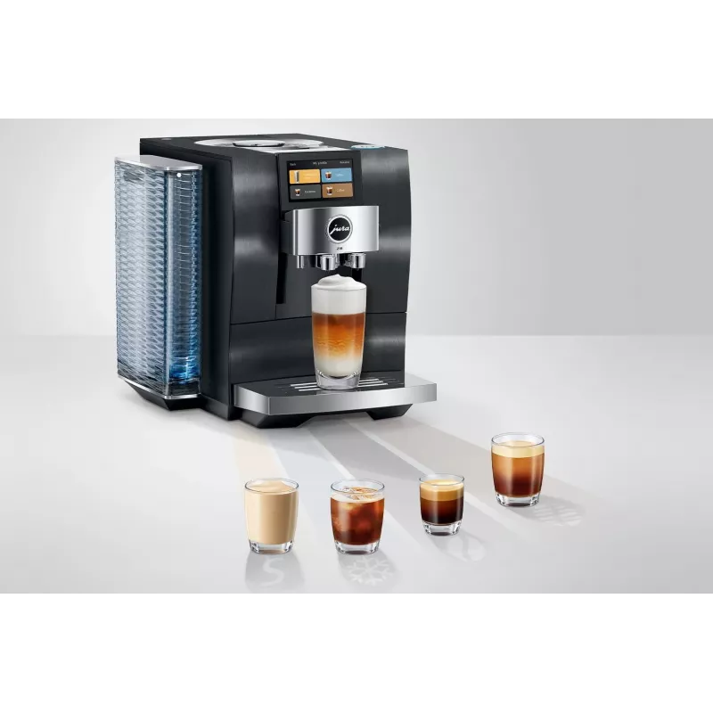 Espresso automāts JURA Z10 Pilnībā automātisks 2,4 L Alumīnijs, Melns, 1450 W, 15 bar, 51 dzērieni