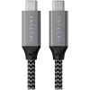 USB kabelis Satechi ST-U4C25M USB4 Gen 3x2 0.25m Melns Pelēks