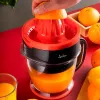 Elektriskā citrusaugļu prese JATA JEEX1422 1,2 L 40 W melna sarkana caurspīdīga