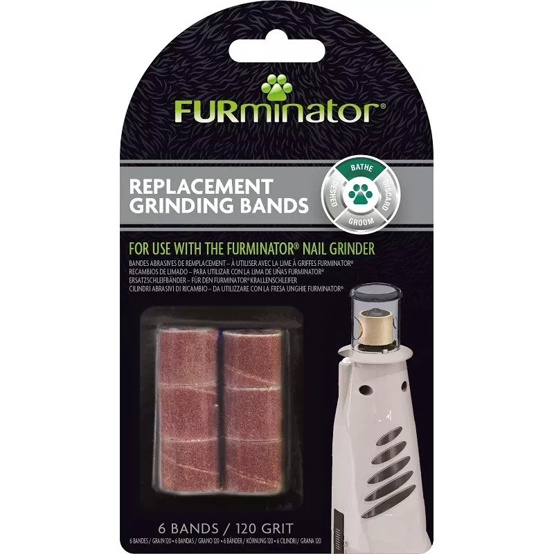 FURminator - rezerves ieliktņi nagu vīlei - 6 gab.