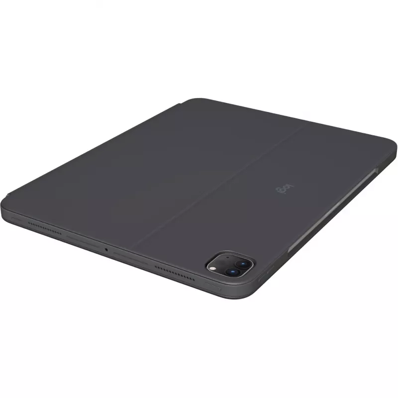 Logitech Combo Touch - Tastatur und Foliohülle - mit Trackpad - hinterleuchtet - Apple Smart connector - QWERTY - Nordisch (Dänisch/Finnisch/Norwegisc