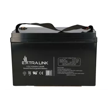 Extralink akumulators AGM 12V 100Ah bezapkopes