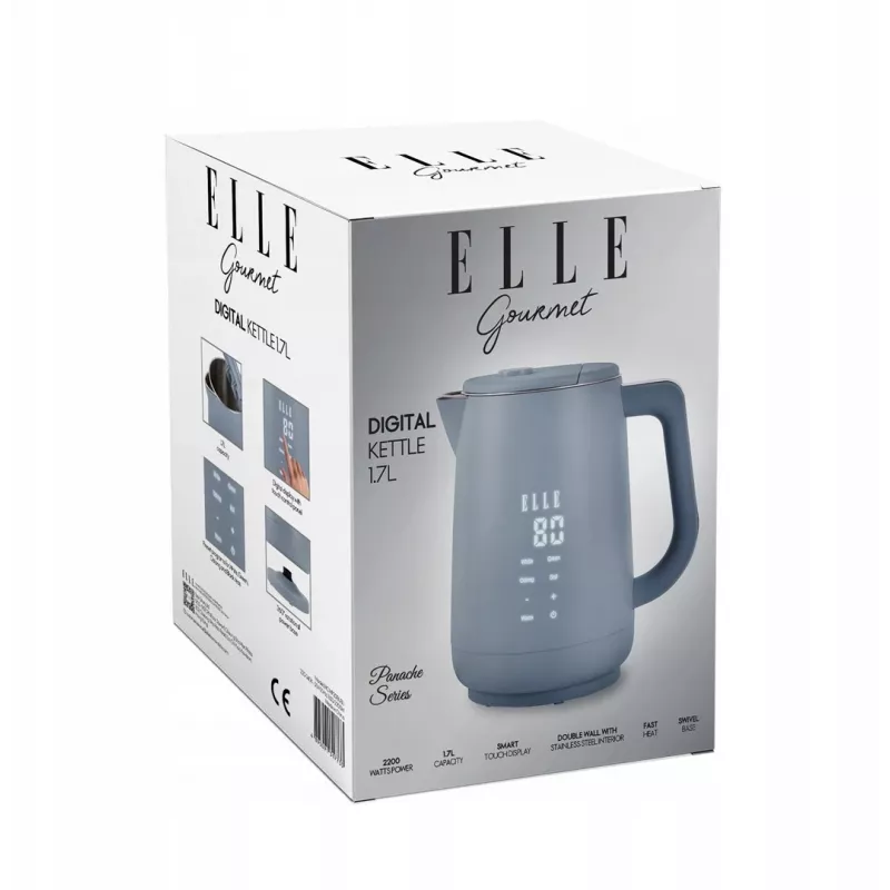 Elektriskā tējkanna Elle EKWKP101BUEU 1,7 L, zila