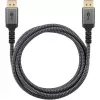 Pro DisplayPort 1.4 kabelis ar uzmavu - displeja kabelis - 3m - melns