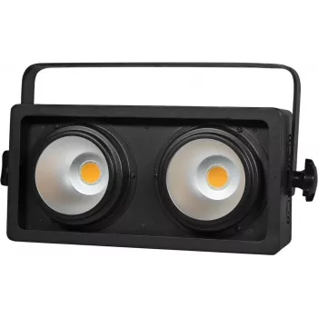 LED COB Blinder EUROLITE 2x100W WW — 2x100W silti balts LED COB aizklājējs