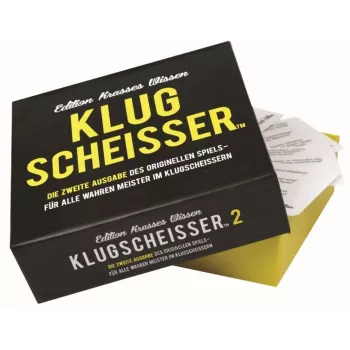 Klugscheisser 2 Melns Edition - Edition krasses Wissen, ballīšu spēle