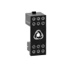 6-Pin PCIe 180° adapteris U+U no Singularity (SC-A-PCIE6-UU) — 6-pin PCI Express taisnleņķa adapteris