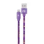 USB–Lightning kabelis Tellur TLL155601 1 m, 3A, violets
