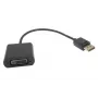HP 752660-001 video kabeļa adapteris DVI DisplayPort Melns