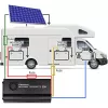 Automātiskais lādētājs DC-DC 12V ar MPPT kontroli 25A