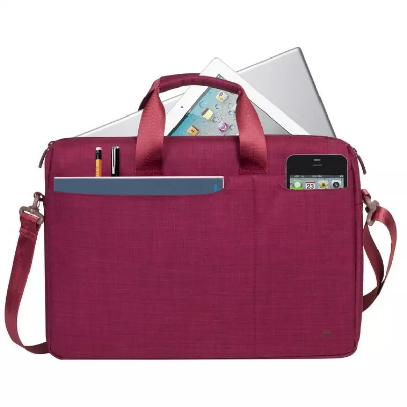 Portfelis Rivacase 8335 39,6 cm (15,6 collas) sarkans