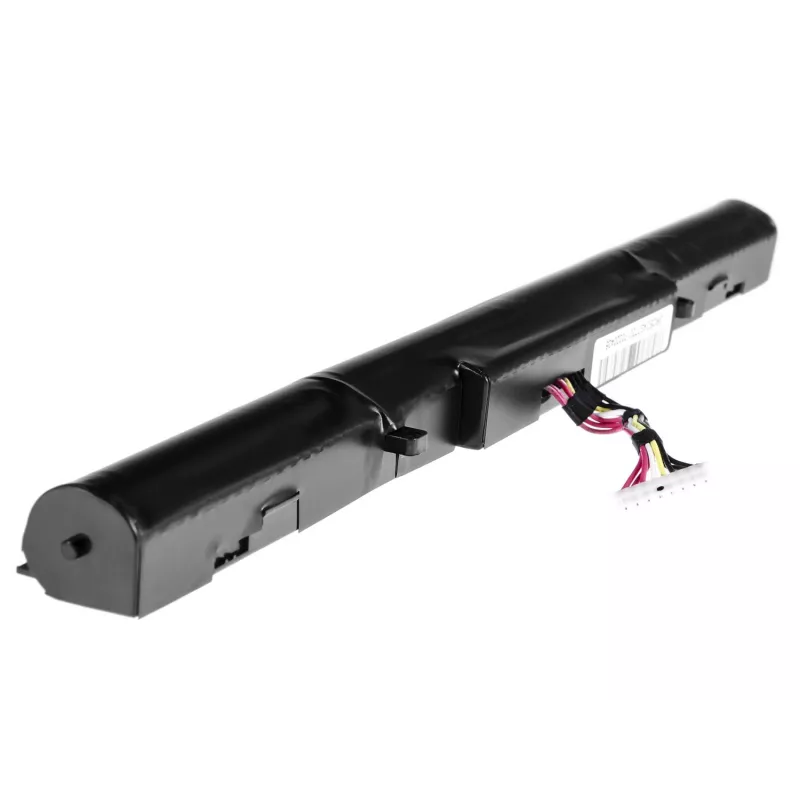 Akumulators zaļa Cell AS77 ASUS klēpjdatoriem — Li-Ion 15 V, 2200 mAh, 4 elementi, melna