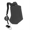 Mugursoma Tellur Notebook 15.6 Antitheft ar USB portu, melna