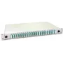 Lightwin LWL savienojumu kārba, 96 šķiedras, 24x QLC daudzmodu, 50/125µm OM3 pigtail savienojumu kārbas (SPBOX 96G50 OM3 QLC)