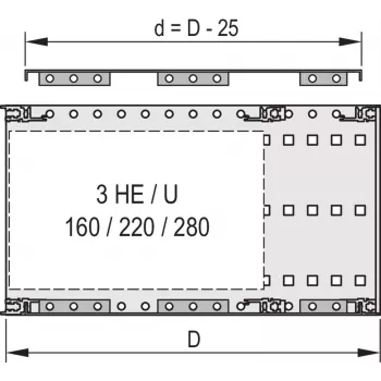 Schroff 24560079 Serveris