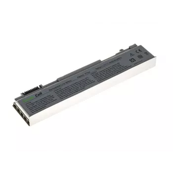 Laptop battery zaļa Cell DE09 for DELL Latitude E6400 E6410 E6500, Li‑Ion 4400 mAh, 11.1 V, 6 cells, silver