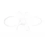 Griestu LED gaismeklis TRIO Fly 83 cm 4000K matēts balts