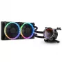 Universāls šķidruma dzesētājs BitsPower Cyclops 240 — melns/sudrabota, 240 mm radiators