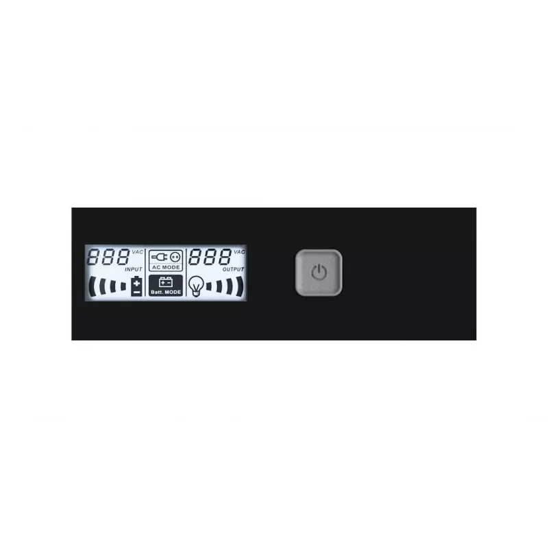 Rackmount UPS Infosec X4 2000 RM Plus 2 kVA / 1200 W, 10 Type F kontaktligzdas, LCD, Line-Interactive