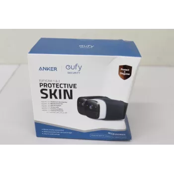 Silikona apvalku komplekts Anker Eufy 2 melns, paredzēts EufyCam EufyCam 2