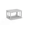ALANTEC plauktu skapis 19 6U 600x450, pelēks SALIEKAMS IEPAKOJUMS