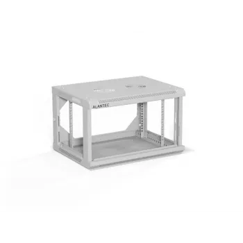 ALANTEC plauktu skapis 19 6U 600x450, pelēks SALIEKAMS IEPAKOJUMS